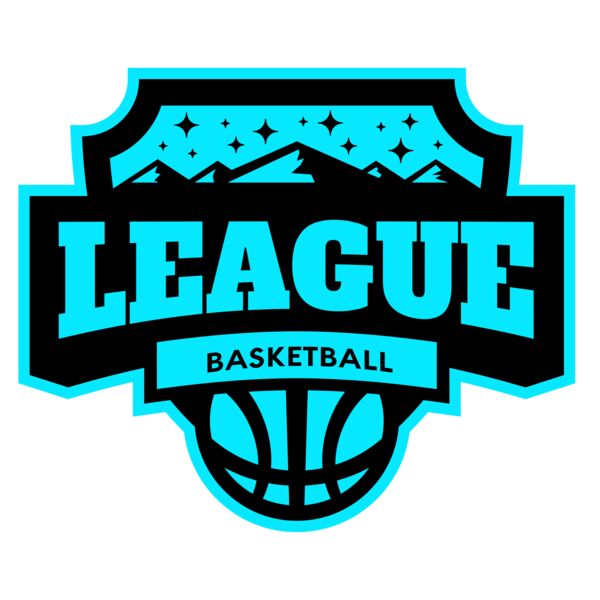 League Basketball logo template Thumbnail