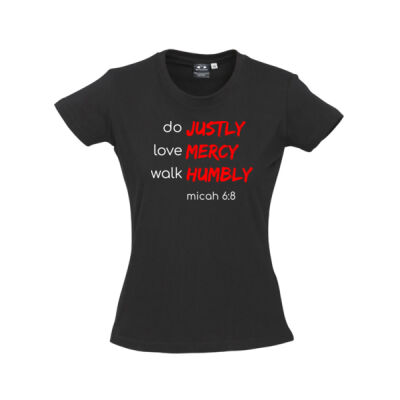 Micah 6:8 Women's T-Shirt Thumbnail