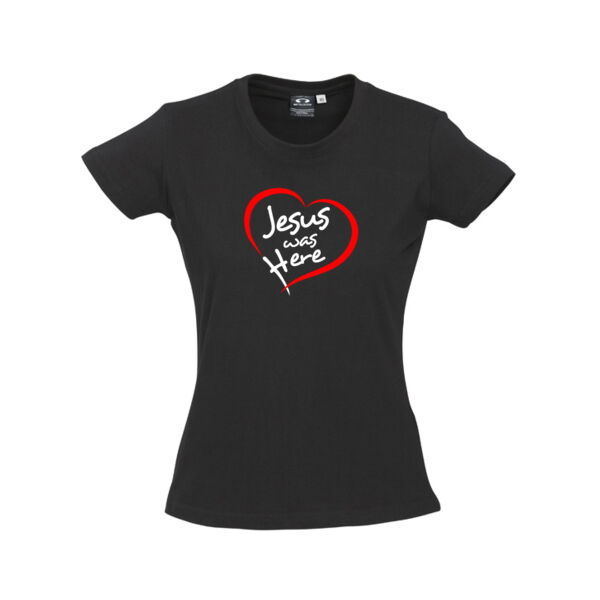 Jesus Was Here Women's T-Shirt Thumbnail