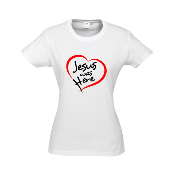 Jesus Was Here Women's T-Shirt Thumbnail