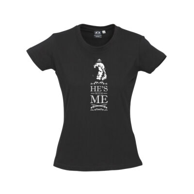 He's With Me Women's T-Shirt Thumbnail