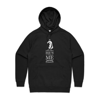 He's With Me Mens Hoodie Thumbnail
