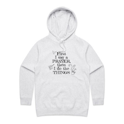 Say a Prayer Womens Hoodie Thumbnail