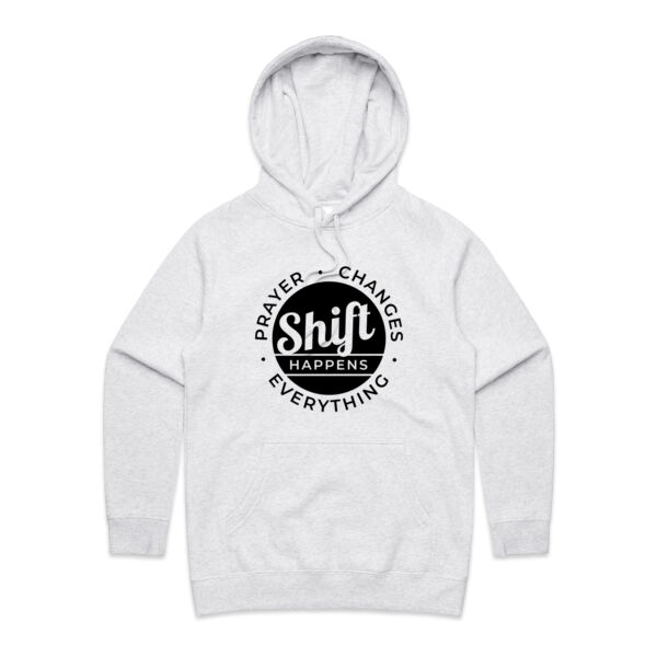 Shift Happens Womens Hoodie Thumbnail
