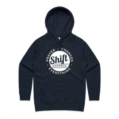 Shift Happens Womens Hoodie Thumbnail