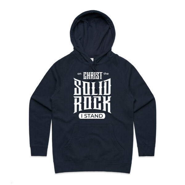 Solid Rock Womens Hoodie Thumbnail