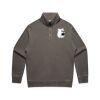 AS Colour Mens Relax Faded Half Zip Thumbnail