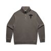 AS Colour Mens Relax Faded Half Zip Thumbnail