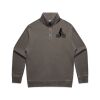 AS Colour Mens Relax Faded Half Zip Thumbnail