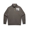 AS Colour Mens Relax Faded Half Zip Thumbnail
