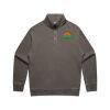 AS Colour Mens Relax Faded Half Zip Thumbnail