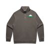 AS Colour Mens Relax Faded Half Zip Thumbnail