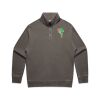 AS Colour Mens Relax Faded Half Zip Thumbnail
