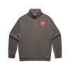 AS Colour Mens Relax Faded Half Zip Thumbnail