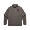 AS Colour Mens Relax Faded Half Zip Thumbnail