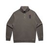AS Colour Mens Relax Faded Half Zip Thumbnail