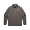 AS Colour Mens Relax Faded Half Zip Thumbnail