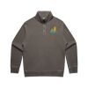AS Colour Mens Relax Faded Half Zip Thumbnail