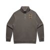 AS Colour Mens Relax Faded Half Zip Thumbnail