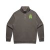 AS Colour Mens Relax Faded Half Zip Thumbnail