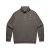 AS Colour Mens Relax Faded Half Zip Thumbnail