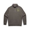 AS Colour Mens Relax Faded Half Zip Thumbnail