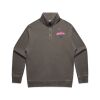 AS Colour Mens Relax Faded Half Zip Thumbnail