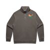 AS Colour Mens Relax Faded Half Zip Thumbnail