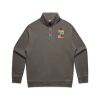 AS Colour Mens Relax Faded Half Zip Thumbnail