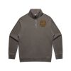 AS Colour Mens Relax Faded Half Zip Thumbnail