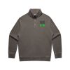 AS Colour Mens Relax Faded Half Zip Thumbnail