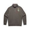 AS Colour Mens Relax Faded Half Zip Thumbnail