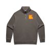 AS Colour Mens Relax Faded Half Zip Thumbnail