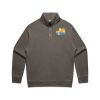 AS Colour Mens Relax Faded Half Zip Thumbnail