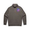 AS Colour Mens Relax Faded Half Zip Thumbnail