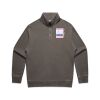 AS Colour Mens Relax Faded Half Zip Thumbnail