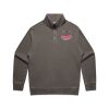 AS Colour Mens Relax Faded Half Zip Thumbnail