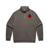 AS Colour Mens Relax Faded Half Zip Thumbnail