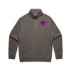 AS Colour Mens Relax Faded Half Zip Thumbnail