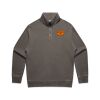 AS Colour Mens Relax Faded Half Zip Thumbnail