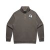 AS Colour Mens Relax Faded Half Zip Thumbnail