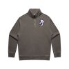 AS Colour Mens Relax Faded Half Zip Thumbnail