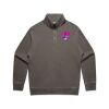 AS Colour Mens Relax Faded Half Zip Thumbnail