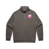 AS Colour Mens Relax Faded Half Zip Thumbnail