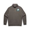 AS Colour Mens Relax Faded Half Zip Thumbnail