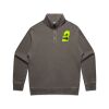 AS Colour Mens Relax Faded Half Zip Thumbnail
