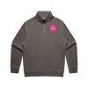 AS Colour Mens Relax Faded Half Zip Thumbnail