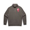 AS Colour Mens Relax Faded Half Zip Thumbnail