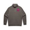 AS Colour Mens Relax Faded Half Zip Thumbnail