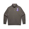 AS Colour Mens Relax Faded Half Zip Thumbnail